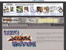 Tablet Screenshot of graffiti-prenom.info